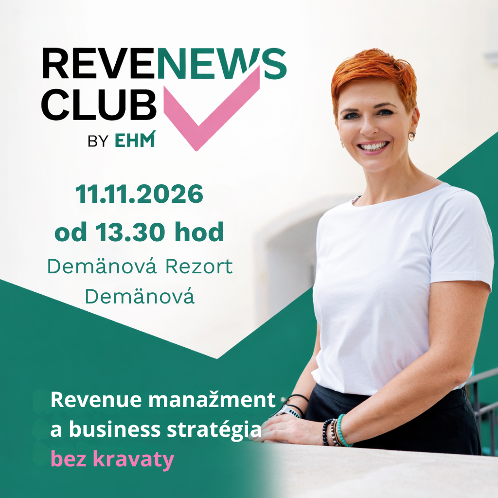 REVENEWS CLUB - stretnutie hotelierov a revenue manažérov